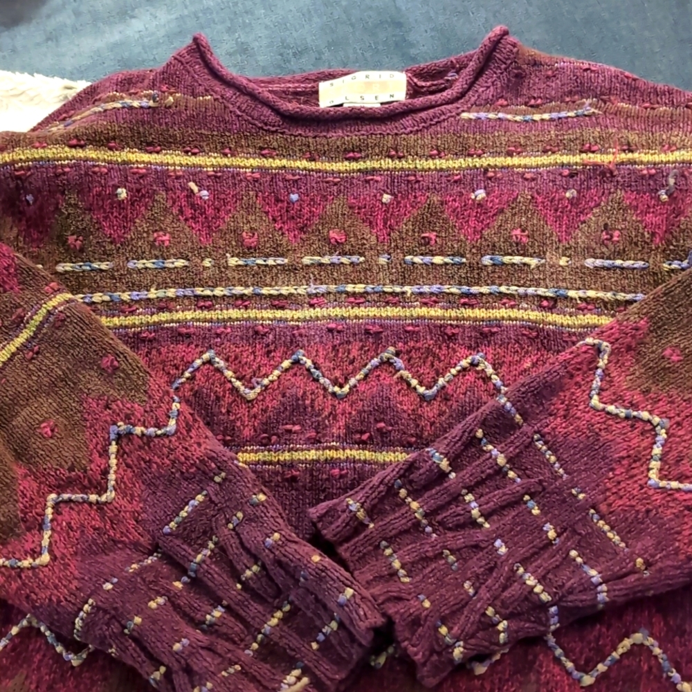 Sigrid Olsen sport sweater